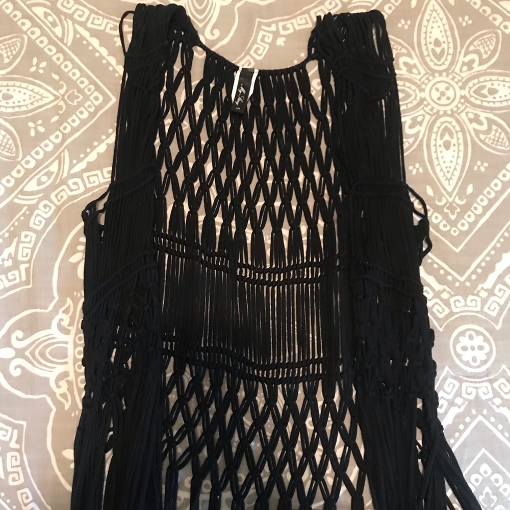 Long Knitted Vest